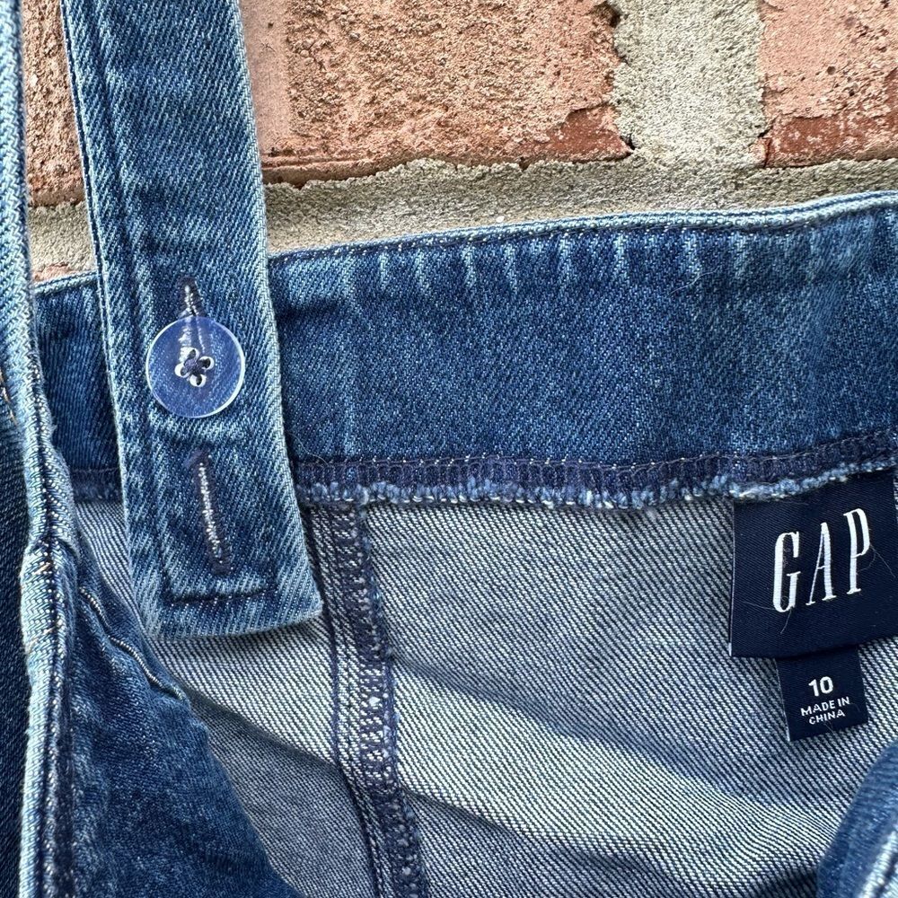 GAP Blue Denim Bra/Crop Top - Picture 3 of 6
